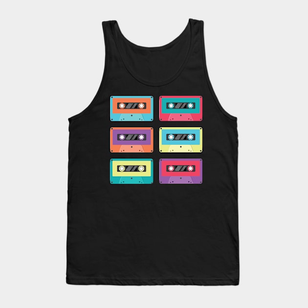 Cassettes Tank Top by Neptunaxy